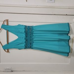 Flirty Flair Light Blue Dress Size Small